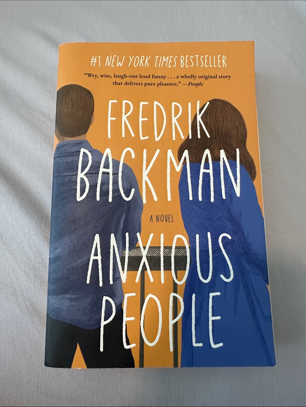 Fredrik Backman "Anxious People" - Paperback Novel